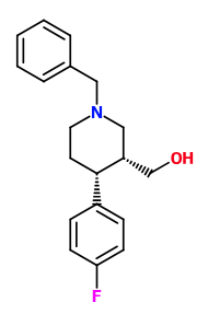 (image for) MCYP0770 ((3R*,4R*)-1-Benzyl-4-(4-fluorophenyl)piperidin-3-yl)methanol